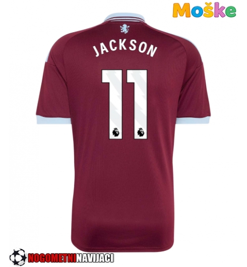 Moške Nogometnih dresov Aston Villa Nicolas Jackson #11 Domači 2026-27 Kratki rokavi Moške Nogometnih dresov Aston Villa Nicolas Jackson #11 Domači 2026-27 Kratki rokavi